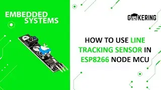 How to Use Line Tracking Sensor in ESP8266 Node MCU