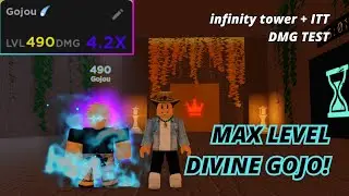 I Got New Max Level Divine Fighter Gojo! - Anime Fighters Simulator Roblox