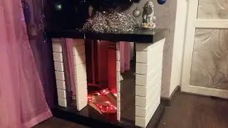 Decorative fireplace, do it yourself.
