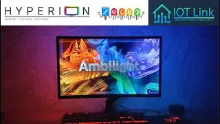WLED Hyperion. Адаптивная фоновая подсветка на мониторе