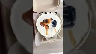 Рисунок на торте превратился в супер милый Бенто торт дизайн 🐕
