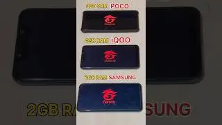 8GB POCO vs 4GB iQOO vs 2GB SAMSUNG | Who Will Win - FREEFIRE TEST 
