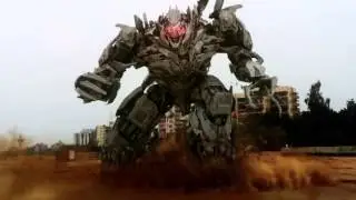 VFX Shot - Megatron Rampaging at Ahmedabad Riverfront