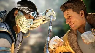 Johnny Cage Wants To Hook Up Takeda With Jacqui | Takeda Vs Johnny Cage All Intro Dialogues - MK1