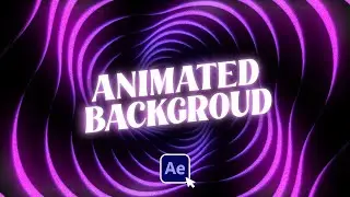 Crazy Animated Background in After Effects - After Effects Tutorial