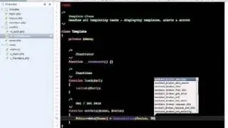 PHP Login System Using OOP and MVC - Template Object Part 2