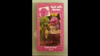 Barney: Rock with Barney 1991 VHS