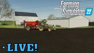 Planting Season! Fertilize Lime Weeding Farming Simulator 22 FS22