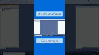 C# & SQL Server [Eng] 5. How to connect to a database in Visual Studio