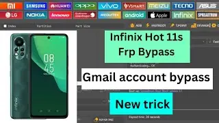 Infinix Hot 11s frp bypass unlock tool crack /  Infinix hot 11s gmail account bypass /