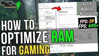 How To Optimize RAM For Gaming  - Boost FPS & Fix Shutters (2024)✅