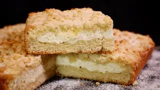 НЕЖНЕЙШАЯ НАЧИНКА! Тёртое печенье с творогом | Biscuits with Cottage Cheese