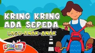 LAGU ANAK ANAK - KRING KRING ADA SEPEDA | ANIMASI LAGU ANAK INDONESIA