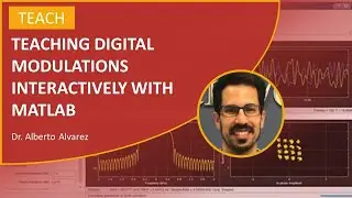 Teaching Digital Modulations Interactively with MATLAB