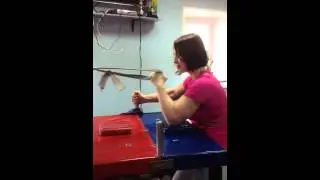 armwrestling. Любимое упражнение Ирины Мазуренко