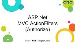 ASP Net MVC Action Authorize  Filters Video Tutorials