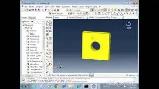 Modal analysis of plate with hole using Abaqus CAE.#fea#structural#abaqustutorial#mechanical #mtech