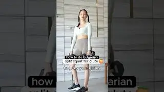 💥TIPS💥Bulgarian Split Squat for your GLUTE 