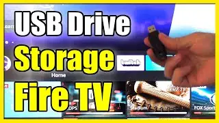 Add USB Drive for External Storage on Amazon Fire TV (Easy Method)