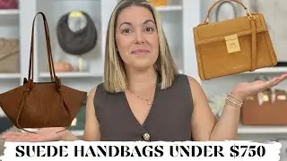 FALL 2024 SUEDE BAGS UNDER $750 🍂 Contemporary Brands: Demellier, Coach, Sezane & others