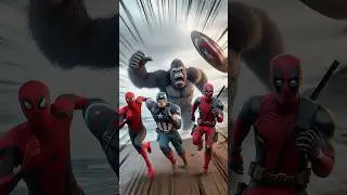 Stuck On A Deserted Island | Spider-Man vs Deadpool vs Captain America 