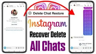 Instagram Delete Chat Wapas Kaise Laye | How To Recover Deleted Chats On Instagram