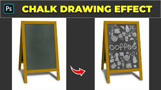 How to Make Chalk Effect - Photoshop Tutorial