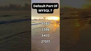 What is Default MySQL Port?? #mysql #database  #techeducation #tech #softwaredevelopment