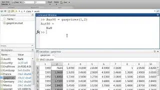 Indexing into Arrays, Demonstration