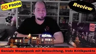 Geniale Steampunk mit Beleuchtung, trotz Kritikpunkte Funwhole F9006 Review