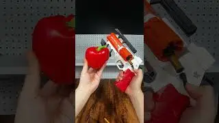 Toy Gun VS Bell pepper