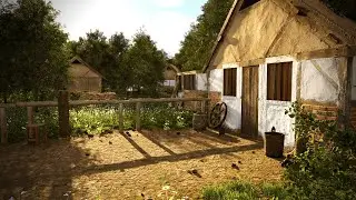 Medieval Village Unreal Engine 5 - 60 days of UE5
