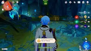 Lumenspar Behind The Gate And Den Of Thieves Hidden Achievement The Chasm Genshin Impact 2.6