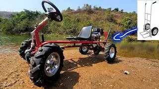 how to make a HOMEMADE TRACTOR