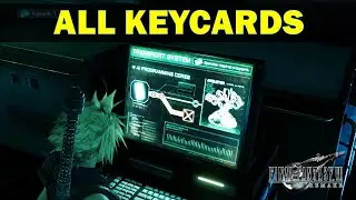 Chapter 7: All Keycard Locations in Mako Reactor 5 | Sentenced to Death | Final Fantasy 7 Remake