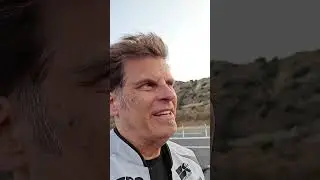 SCARY! Crashed on the Freeway on the Moto Morini adventure bike.