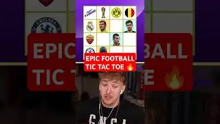Football TIC TAC TOE vs FIAGO 🔥 : He FORGOT LUKAKU 🤯 