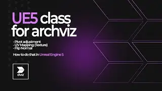 UNREAL ENGINE 5 - TIP (English) - Easy way to ADJUST THE PIVOT / UV MAPPING (Texture) / FLIP NORMAL