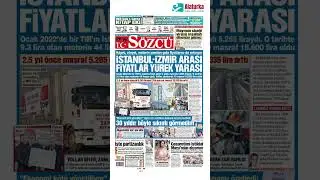 Sözcü Gazetesi 1. Sayfa - 22 Ağustos 2024