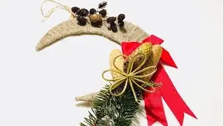 Рождественский декор Месяц