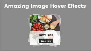 IMAGE HOVER EFFECTS ANIMATION || HTML & CSS