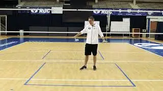 2nd Step Set Timing in Volleyball