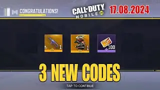 *NEW CODES* CODM 3 NEW REDEEM CODES AUGUST 2024 | NEW CODM NEW 3 REDEEM CODES AUGUST 2024 | NEW CP