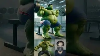 Fat Superheroes Going to Gym 💥 Avengers vs DC - All Marvel Characters 