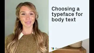 Choosing a typeface for body text