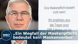 CORONA: Endlich! ENDE DER MASKENPFLICHT,  aber die Pandemie ist noch nicht vorbei - Andrew Ullmann