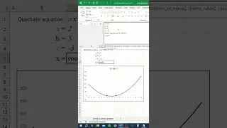 How to solve quadratic equations in Excel‼️ #excel #exceltips #mathstricks #tutorial