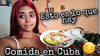 Comer en Cuba es un lujo 😔. Esto es lo que come el cubano de a pie. La realidad😥