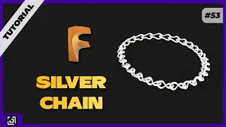 Design a Silver Chain in Fusion 360 | Fusion 360 Tutorial 2021 | It’s made EZy
