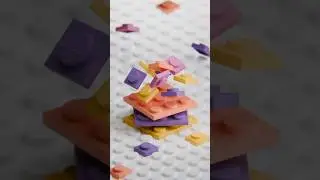 VIEWPORT VS RENDER IN BLENDER 4.1 | Exploding Lego bricks 